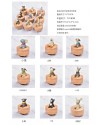 仰望星空 動物 旋轉圓形 音樂盒 MUSIC BOX (一套9個)